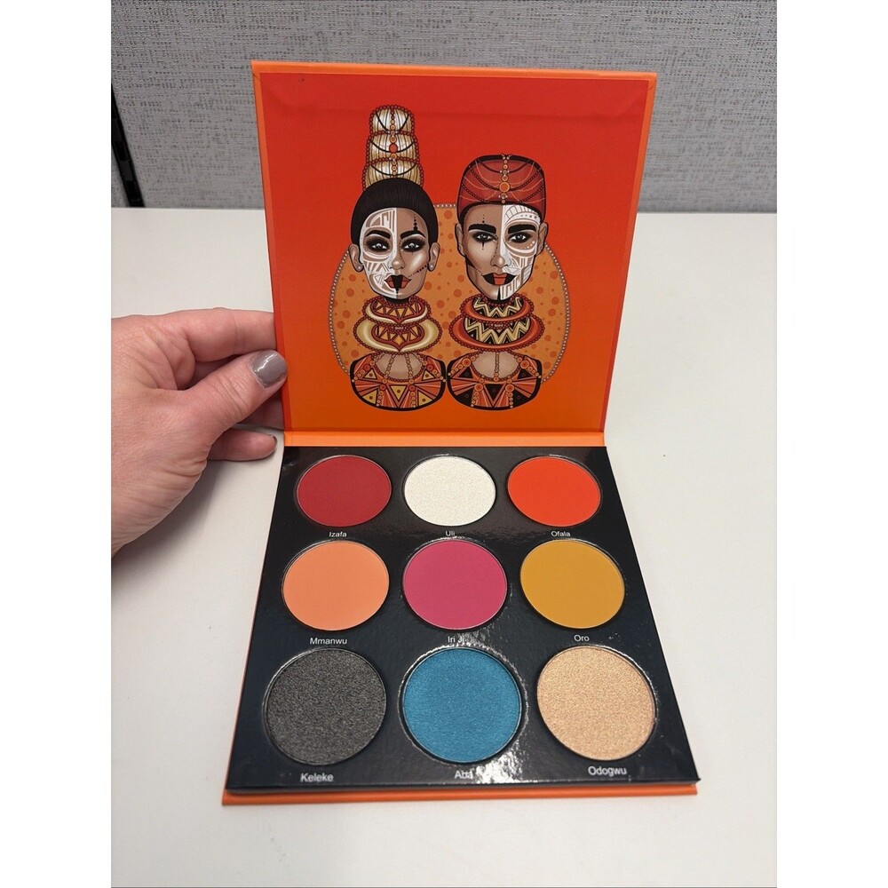 THE FESTIVAL By JUVIA'S Eyeshadow Palette 9 Highly Pigmented Bright Bold Shades - Picture 2 of 4